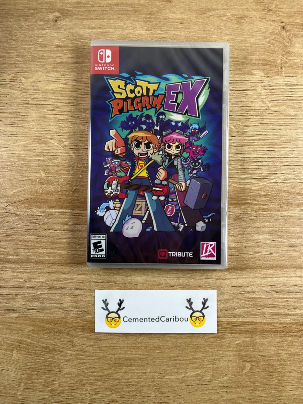 Scott Pilgrim EX Limited Run Games Exclusive Foil Cover Switch Game NEW SEALED